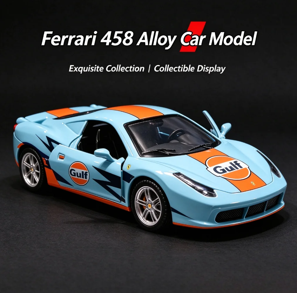 Diecast Alloy Car Model Pull Back Openable Doors Delicate Workmanship Mini Car Rubber Wheels Home Present For Vehicle Collectors