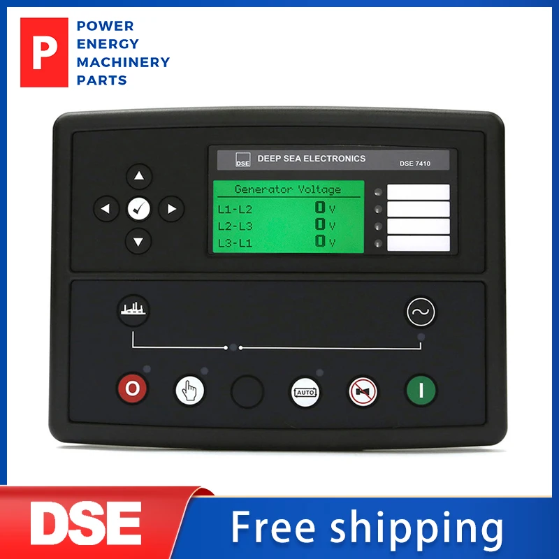 

DSE7410 MKII Deepsea Original Diesel Generator Controller for Auto Start Control Module Panel DSE7410MKII Generator accessories