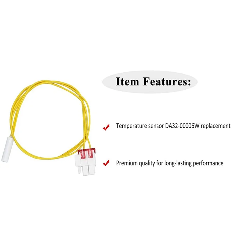 ABVJ-32Pcs DA32-00006W Датчик температуры размораживания холодильника Сменный термостат для AP41336842 DA32-10105R