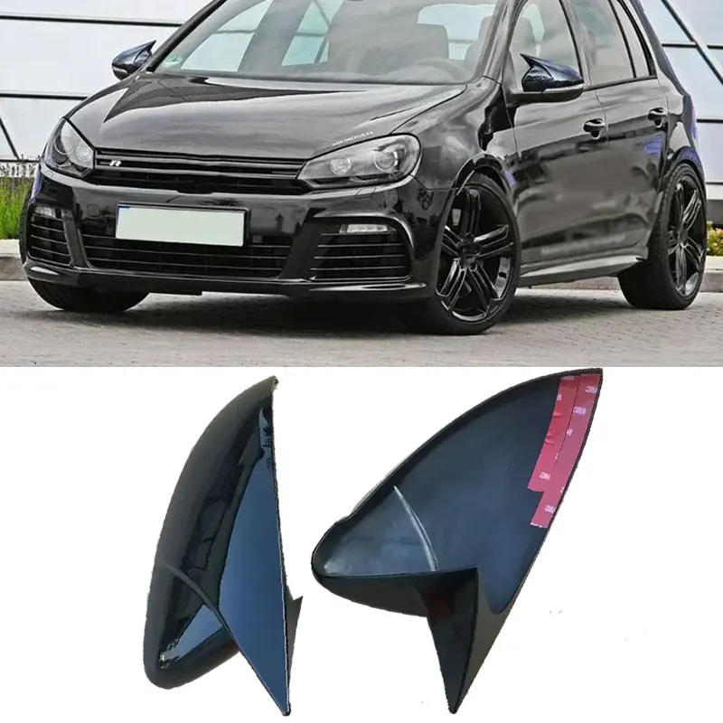 

Накладка на боковое зеркало заднего вида в стиле карбон, черная, для VW JETTA MK6, Volkswagen Passat B7, Scirocco, Beetle, CC, Eos