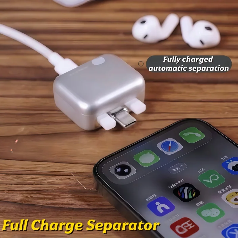

140W Fast Charging Data Cable Automatic Power-Off Full-Capacity Separator for Mobile Phone Charging
