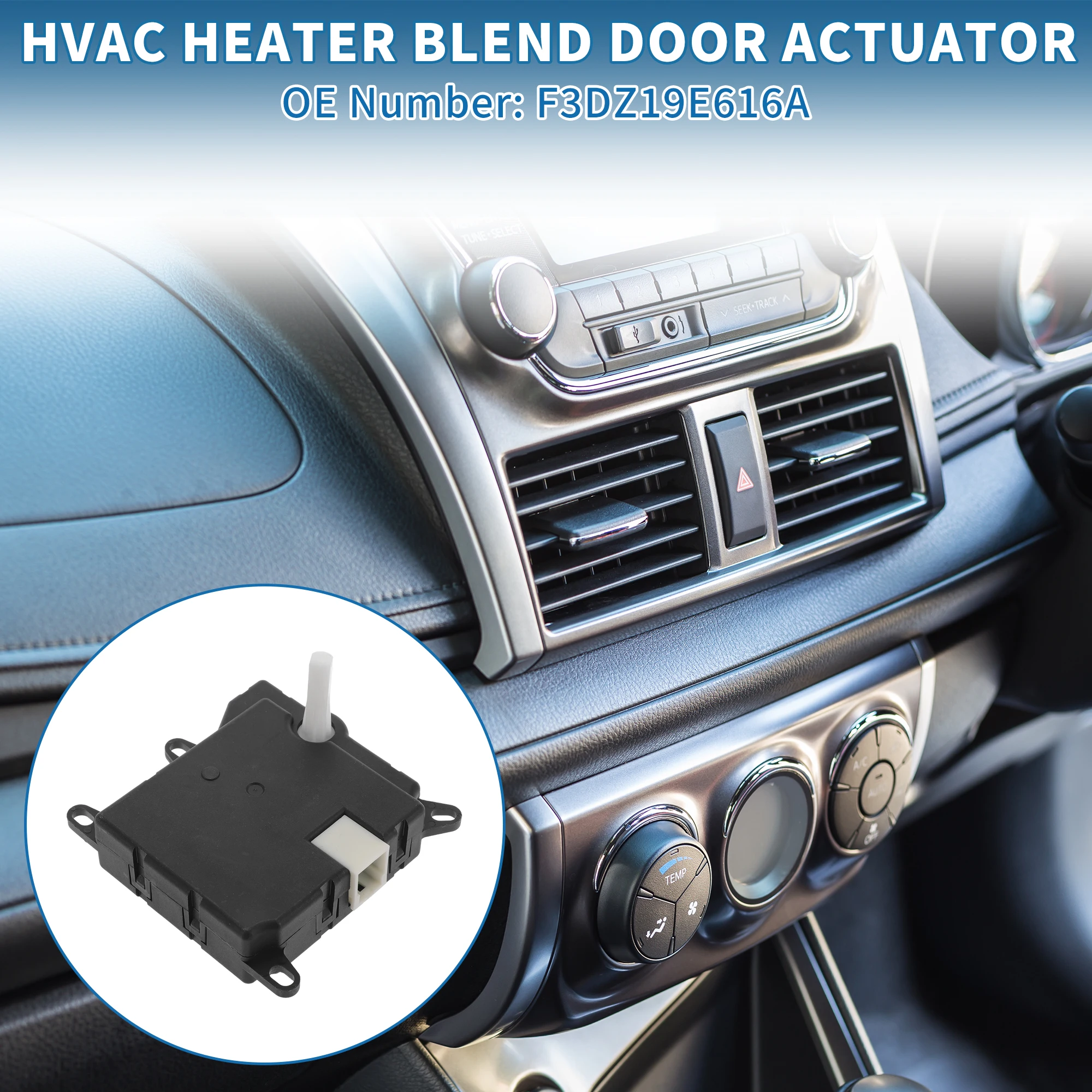 

UXCELL No F3DZ19E616A Привод управления дверью смеси обогревателя HVAC для Ford Taurus 1994-1995 гг.