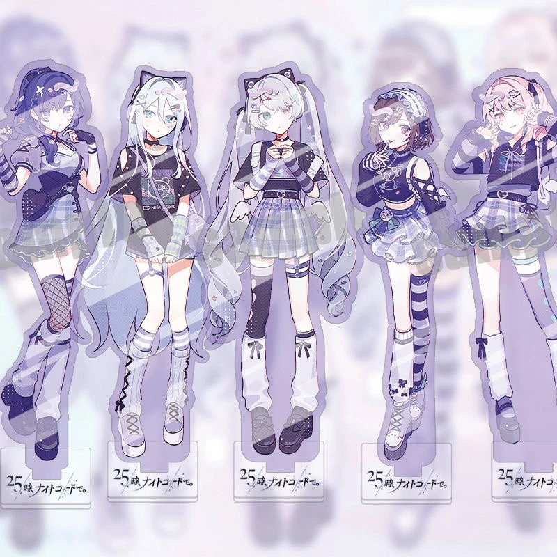 PJSK Project Sekai Colorful Stage Nightcord at 25:00 Kawaii акриловый стоячий знак аксессуары орнамент подарок