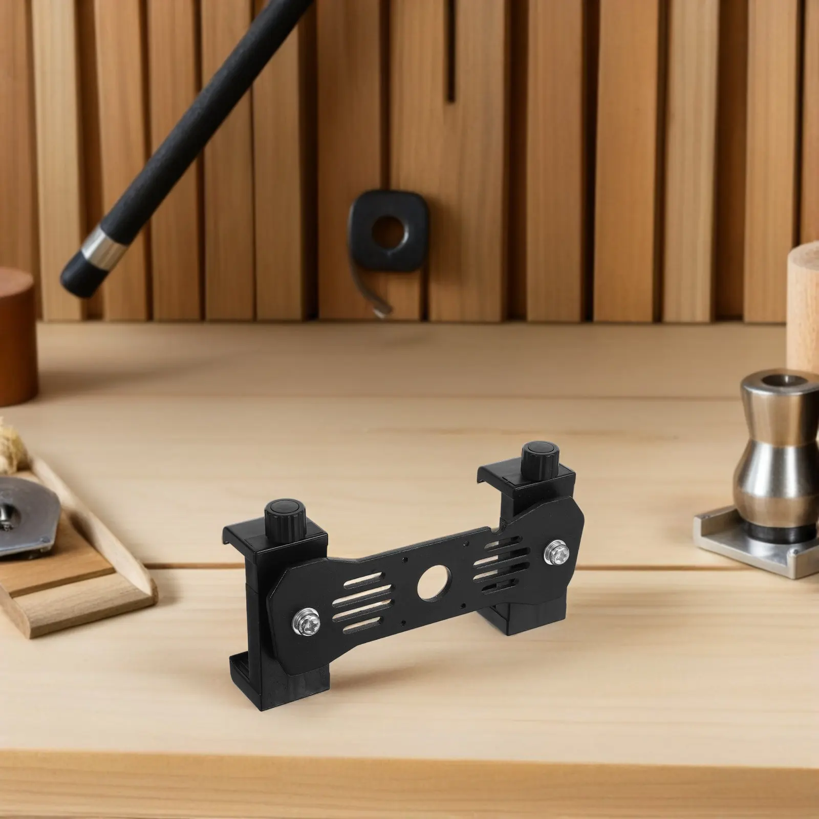 Rearview Mirror Dash Cam Mount Metal Double Clamp Bracket Strong Grip Vibration Free Recording Compatible with Most Vehicles No