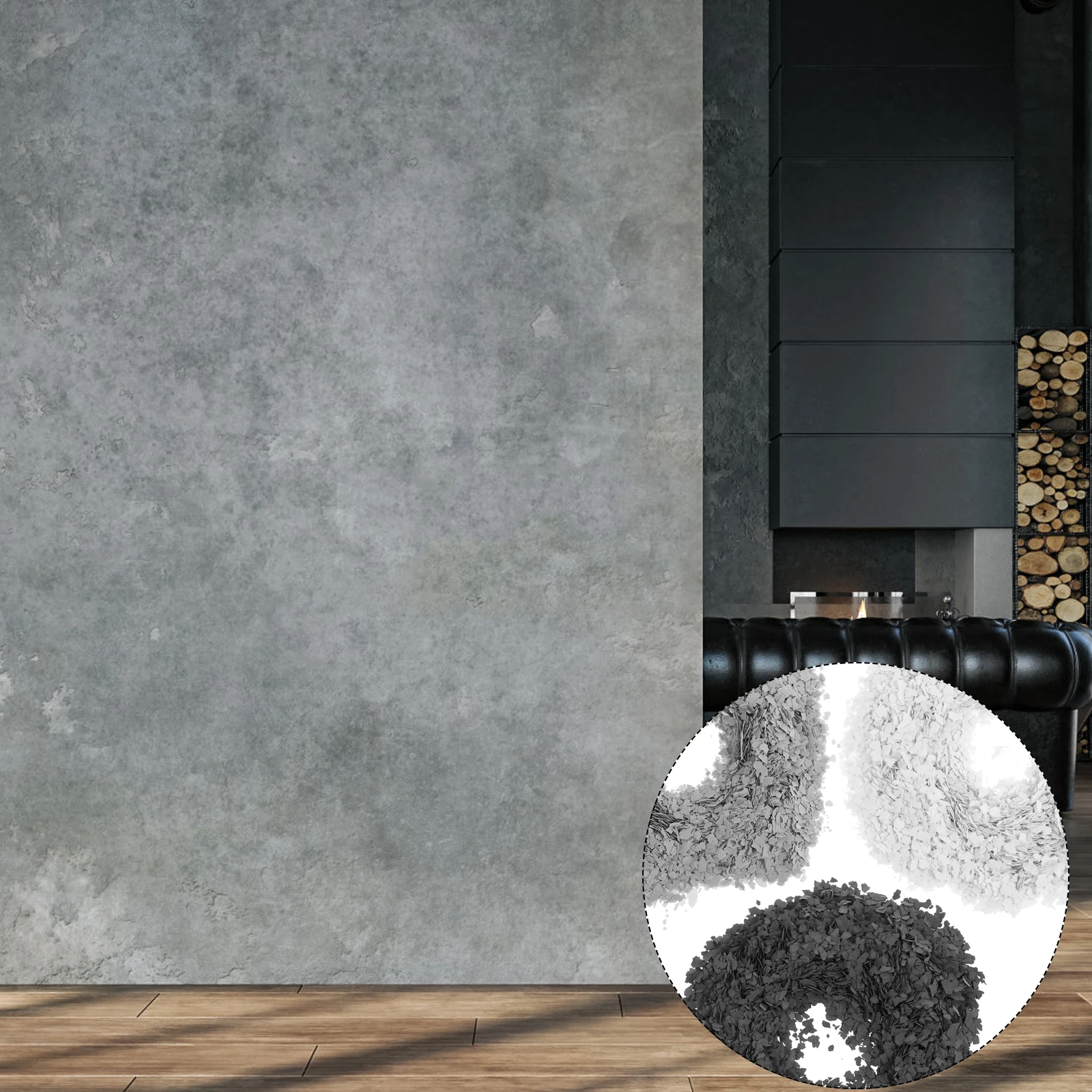 

1 Pack Blend Decorative Color Chips Concrete Floor Coatings Flakes 1Kg Flooring Kit Garage Basement Walls Cement Tile Floor