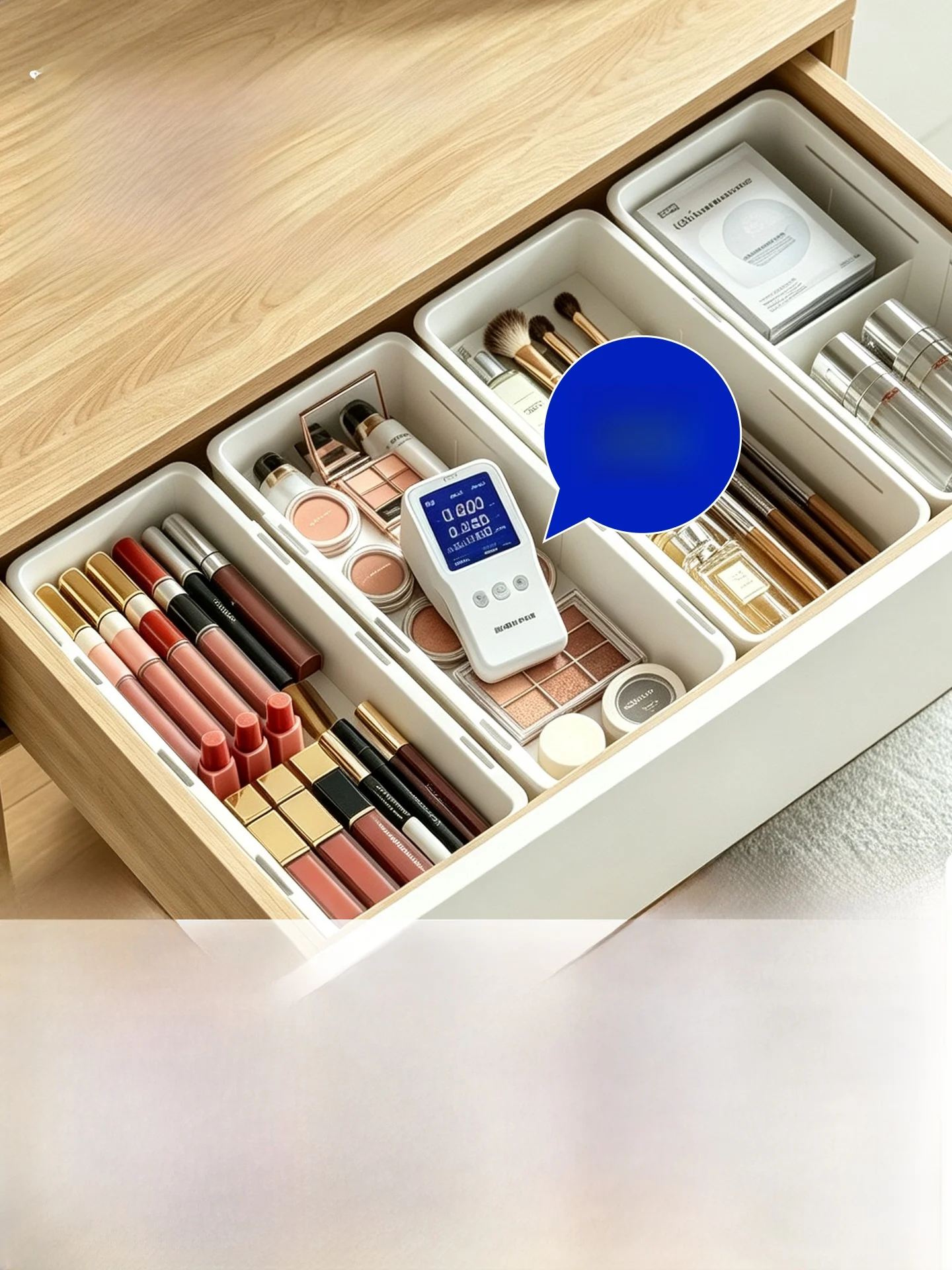 Japanese Style Expandable Drawer Organizer Box Kitchen Utensils Cosmetic Snack Separation Storage Box Rectangle Shaped Plastic