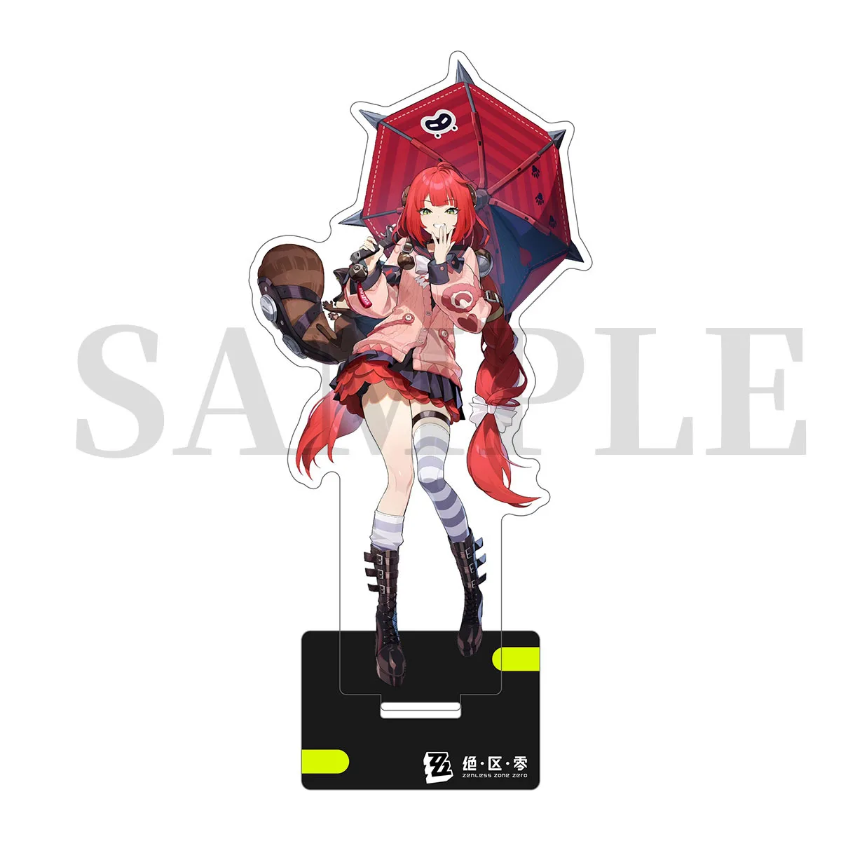 New Zenless Zone Zero Double-insert Character Stand Ukinami Yuzuha Alice Yixuan Cute Cartoon Anime Game Desk Ornament Gift