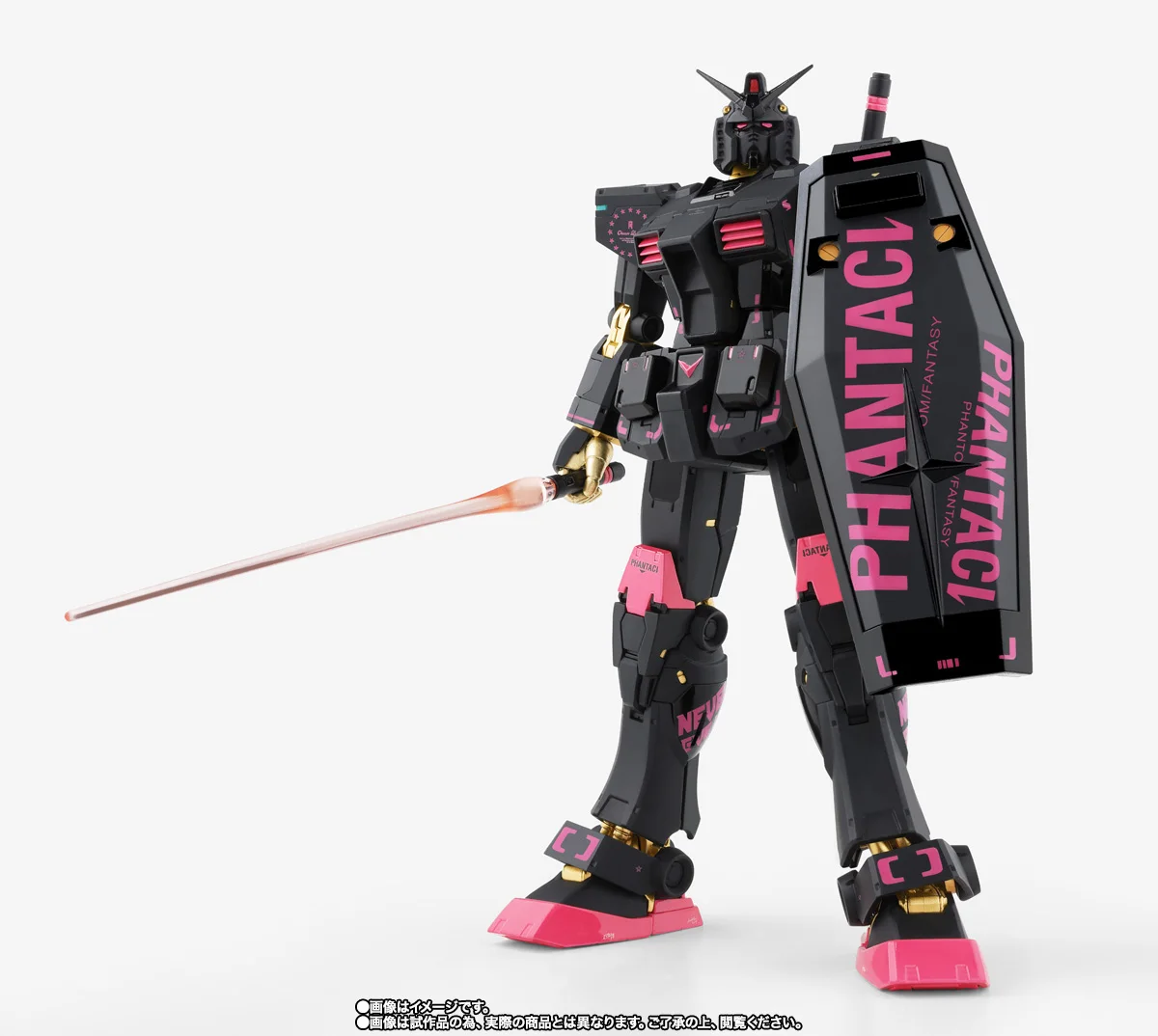 재고 있음 정품 반다이 건담 피규어 메탈 컴포지트 판타시 RX-78-2 건담 피규어 애니메이션 액션 모델 장난감
