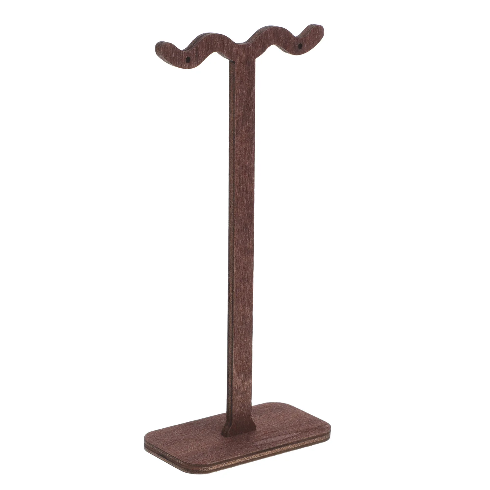 

Mini Wooden Earring Organizer Creative Stylish Jewelry Display Stand Compact Storage Rack for Girls Women Earring Organiser