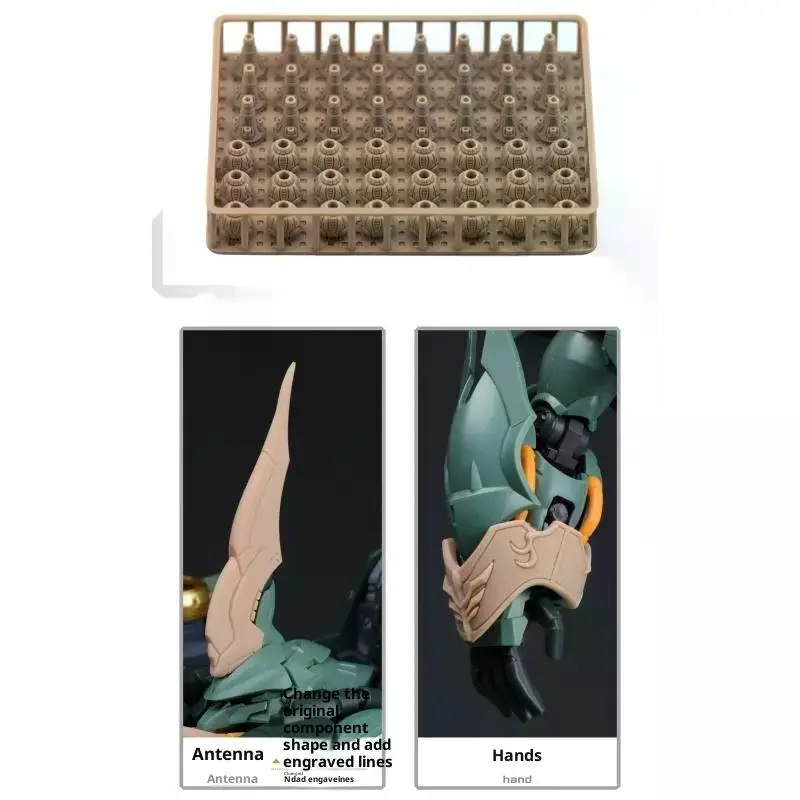 1 Set Antenna Sleeve Insignia Funnels Accessories Package For Osiris Aerial Dominator Model DIY 3D Printed Repair Parts
