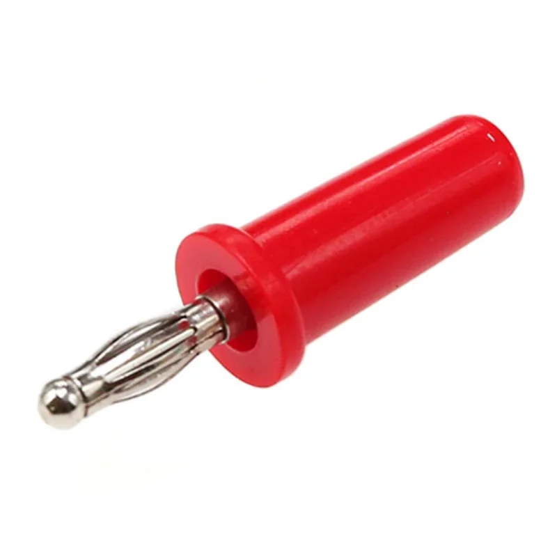 10pcs/set Audio Speaker Banana Plate Plugs Connectors 4mm Lantern Type Audio Speaker Plug Connector 2 Colors Red & Black
