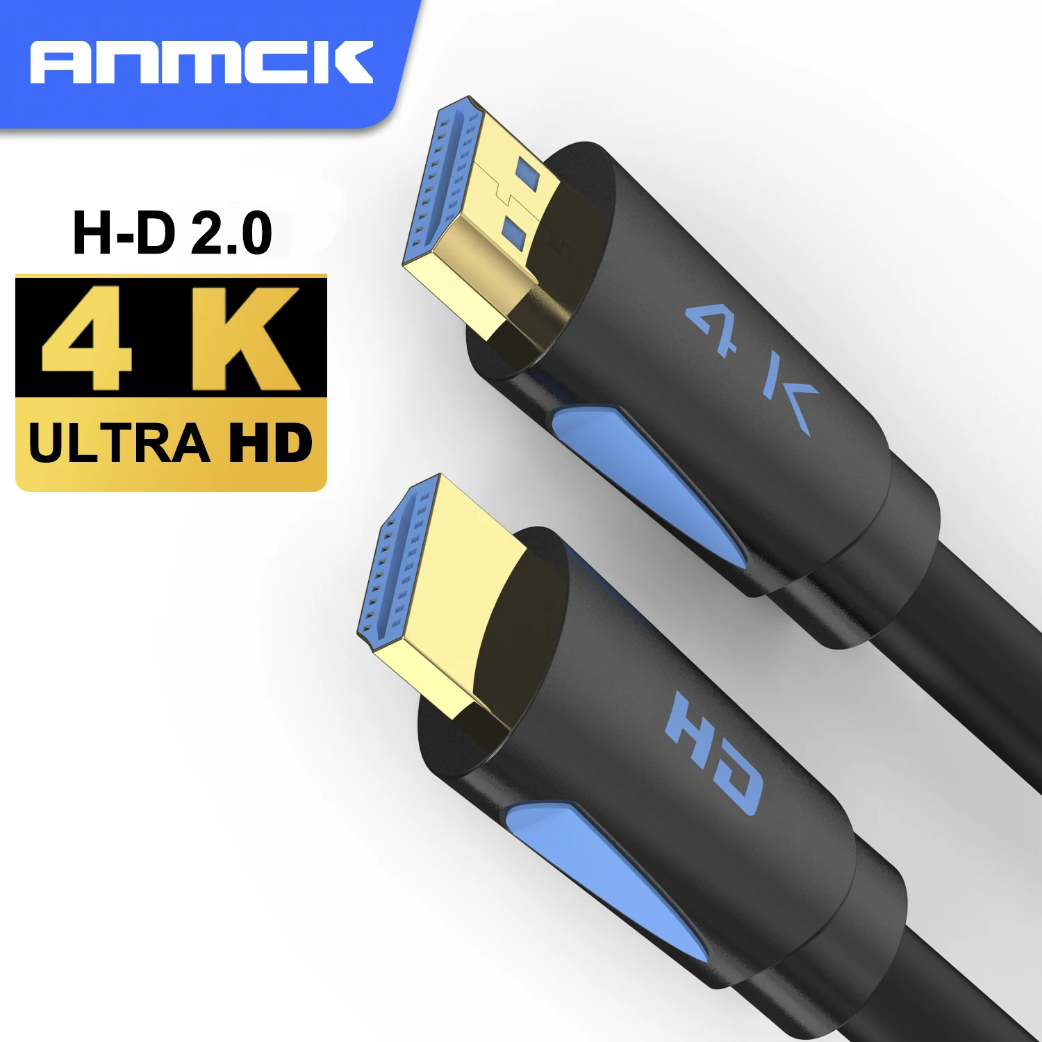 

Anmck 4K HDMI-Compatible Cable Support ARC Video Wire For Laptop PS4 Nintendo Switch Monitor Projector Computer Connector Cord