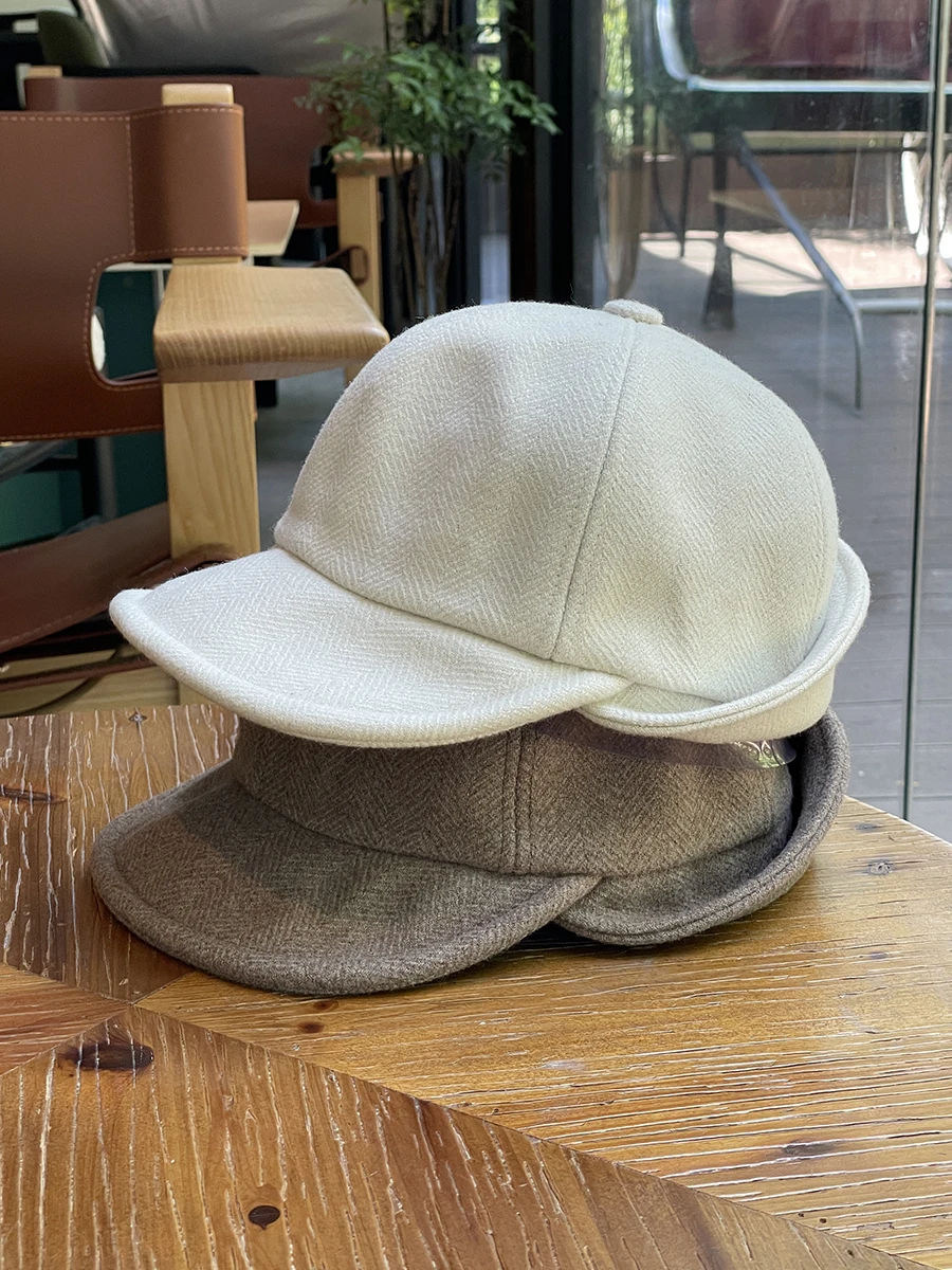 

Ear Protection Lei Feng Hat 2025 Autumn Winter Warm Soft Brim Baseball Cap Couple Ear Protection Hat for Men