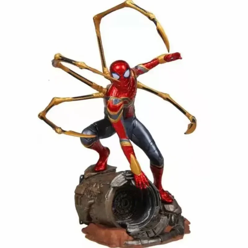 Avengers League 3 Hero No Return Shouwu ARTFX+Steel Spider Man Model Handmade Wholesale and Distribution