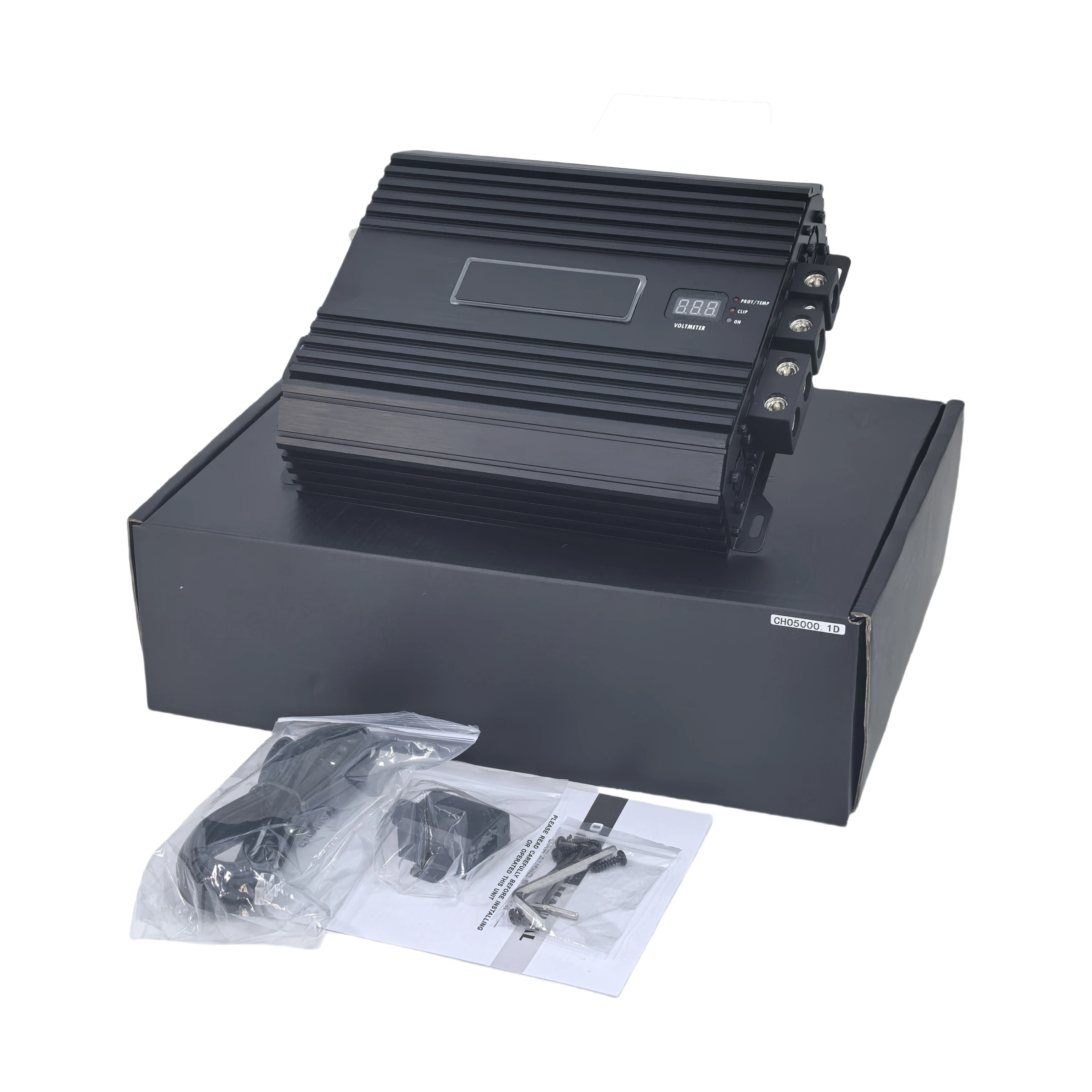 BEST Aluminum 5000W@1Ω/2500W@2Ω/1600W@4Ω Class D Brazilian Style Full Range Power Car Subwoofer Monoblock Amplifier Strong Bass