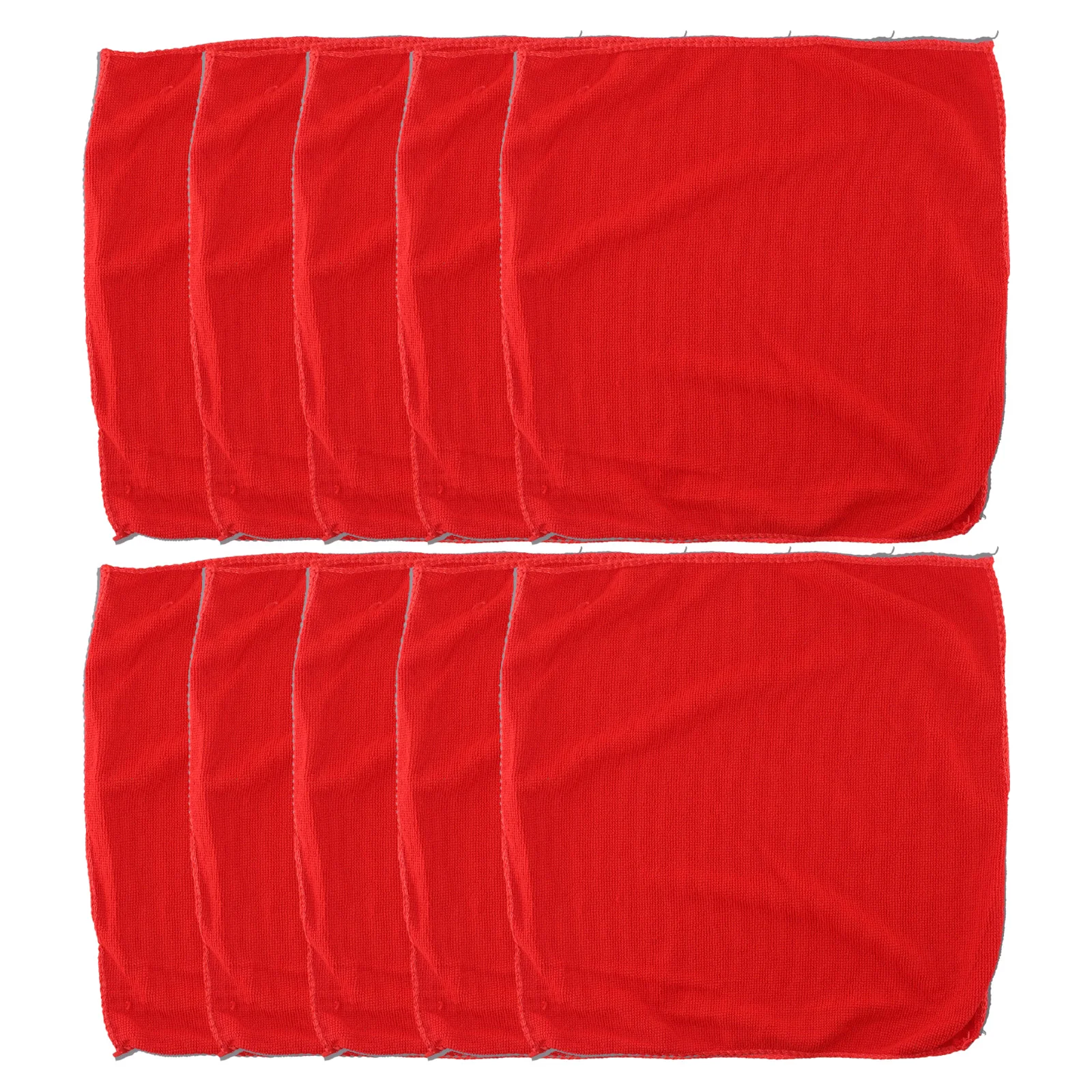 Convenient Practical Towels Cloth Microfiber Polyester Recyclable Red Aseptic Workshop Aseptic workshop Bathroom