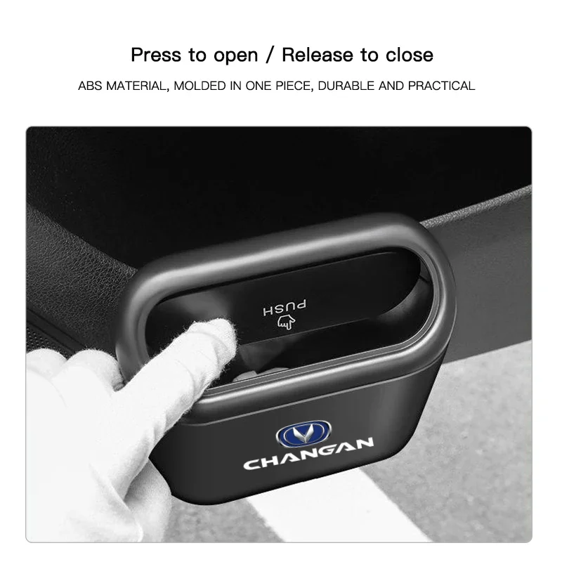Car Trash Bin Interior Organizer For Changan CS35 PLUS CS55 PLUS CS75 PLUS UNI-V UNI-T UNI-K Auto Interior Decoration