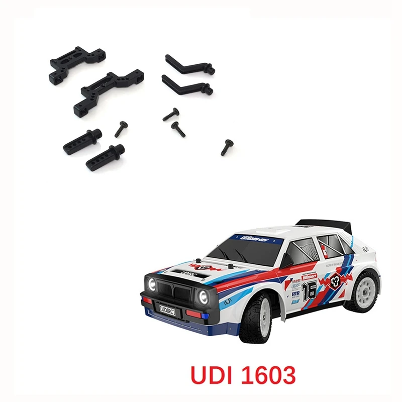 Front And Rear Body Posts Mount Shell Column Set For UDIRC UD1603 UD1604 UD 1603 1/16 RC Car Spare Parts Accessories