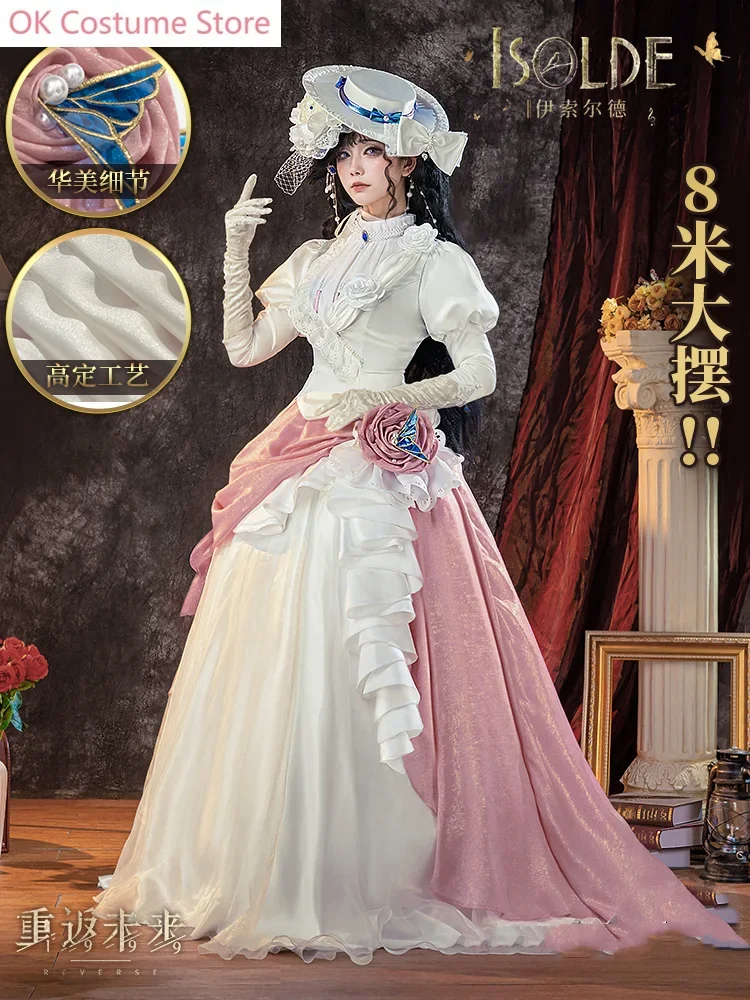 

Reverse:1999 Isolde Gown Women Cosplay Costume Cos Game Anime Party Uniform Hallowen Play Role Clothes Clothing