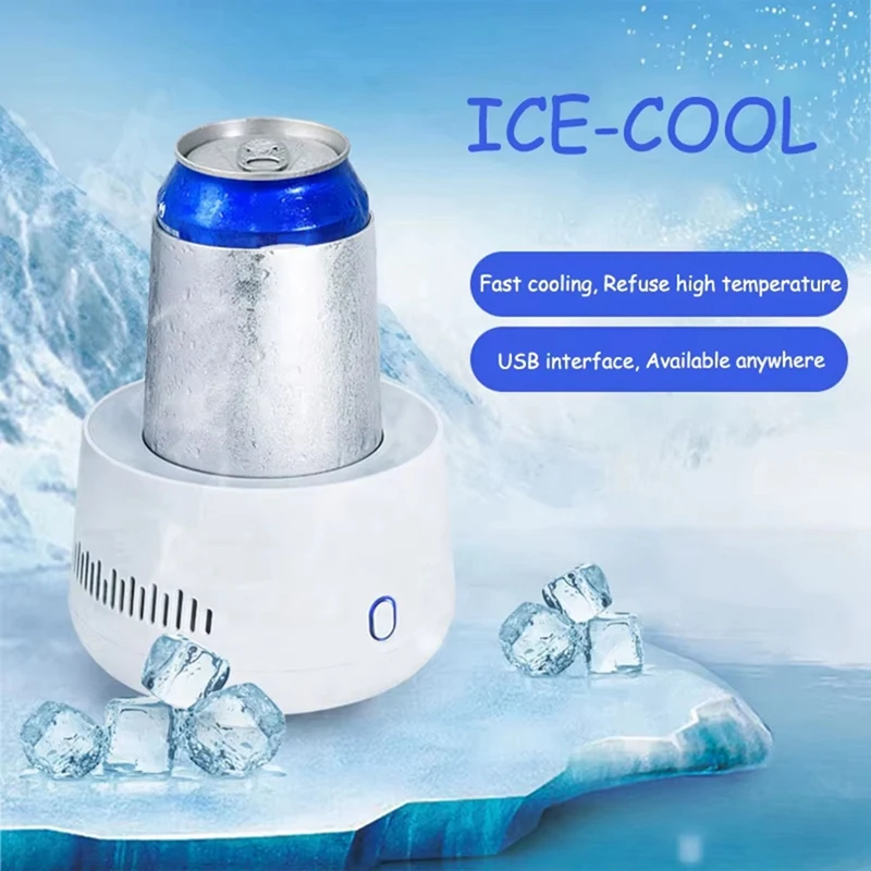 Car Mounted Mini Refrigerator Portable Small Refrigeration Cup 12V24V New Arrivals in Stock