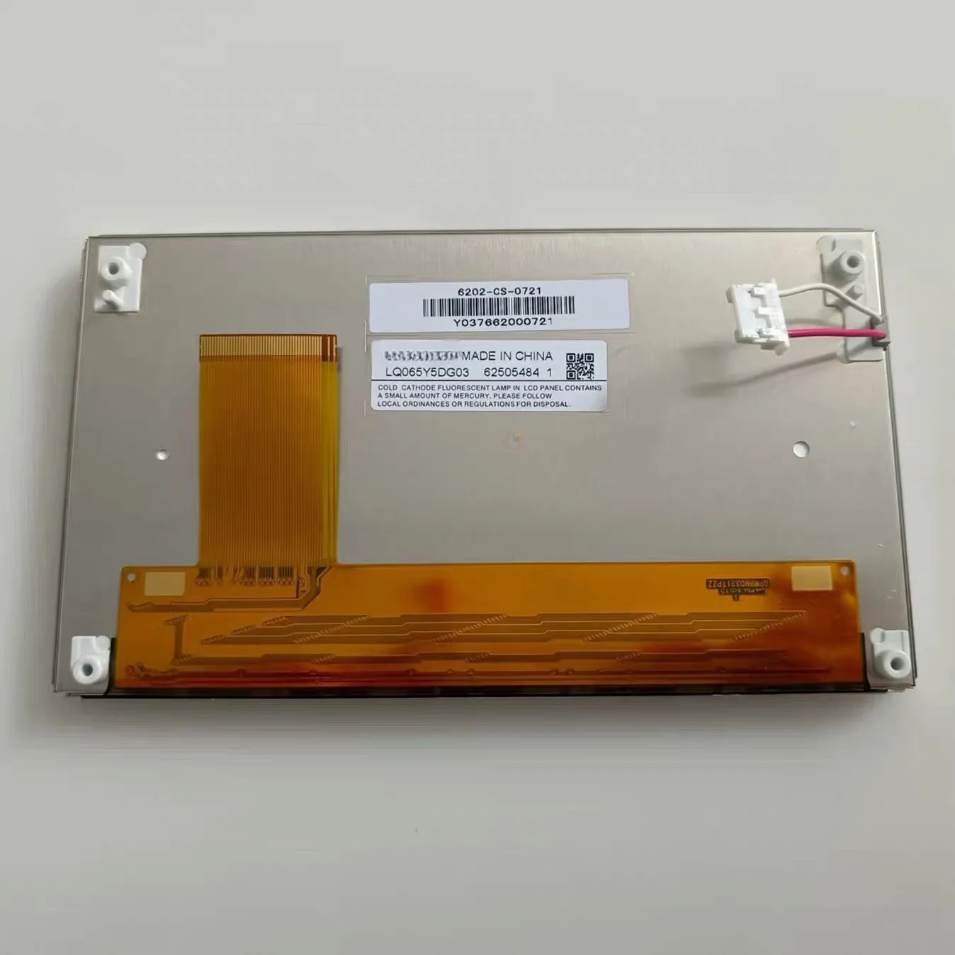 Genuine 6.5-inch LQ065Y5DG03 LCD with touchscreen, compatible with the 2010 Hyundai IX35 car navigation and audio system