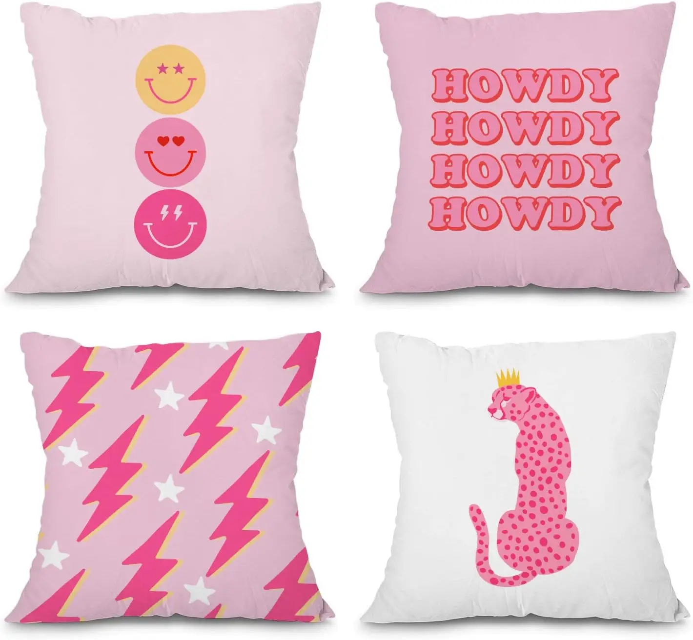 Preppy pillowcase decoration soft pillow suite decoration cute square cushion cover suitable for sofa bedroom