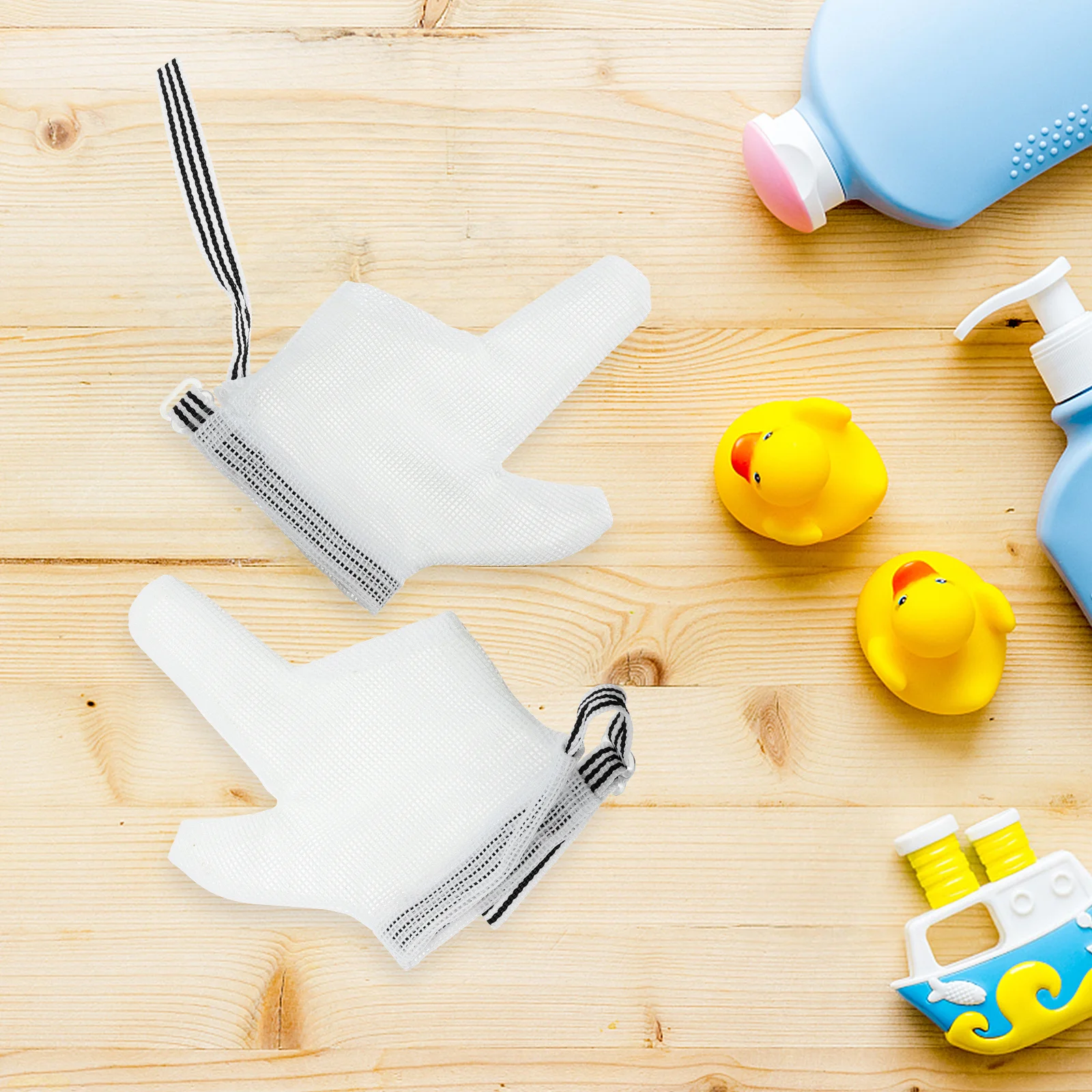 

1 Pair Baby Anti Scratch Gloves Breathable Nylon Mesh Infant Stop Sucking Finger Thumb Protector Skin Safe Comfortable Infant