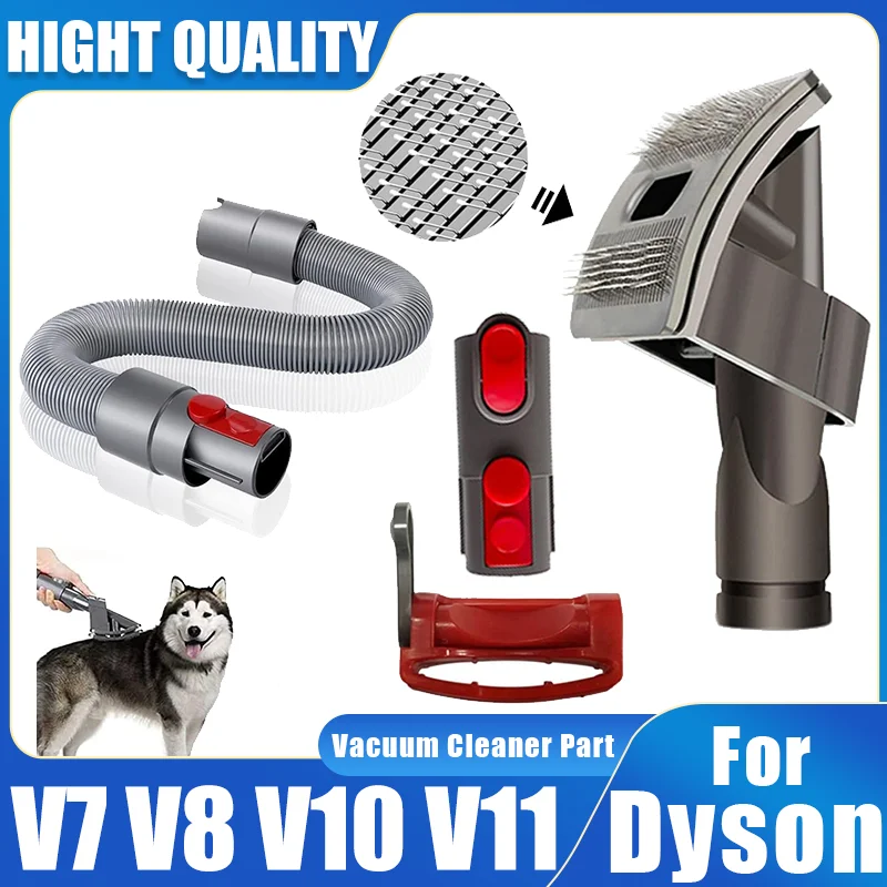 Dog Cat Pet Bed Brush Groom Tool Compatible for Dyson V7 V8 V10 V11 Vacuum Cleaner Accessories Vacuum Attachment