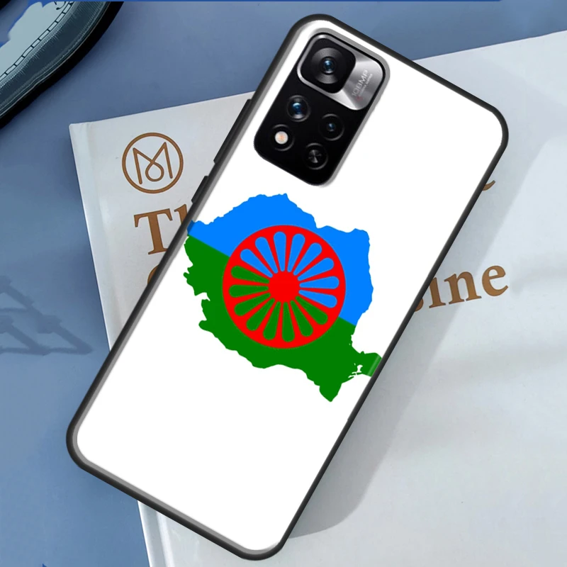 Gypsy Romani Roma Flag Case For Xiaomi Redmi Note 12 11 10 9 8 Pro Cover For Redmi Note 10S 11S 10A 10C 9A 9C 12C 9T