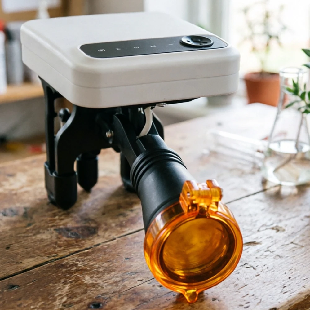 

Wireless Headlight Headlamp with Adjustable Light Batteries Included for Dental Loupes Lab Medical Magnifier Binocular 2 Colors