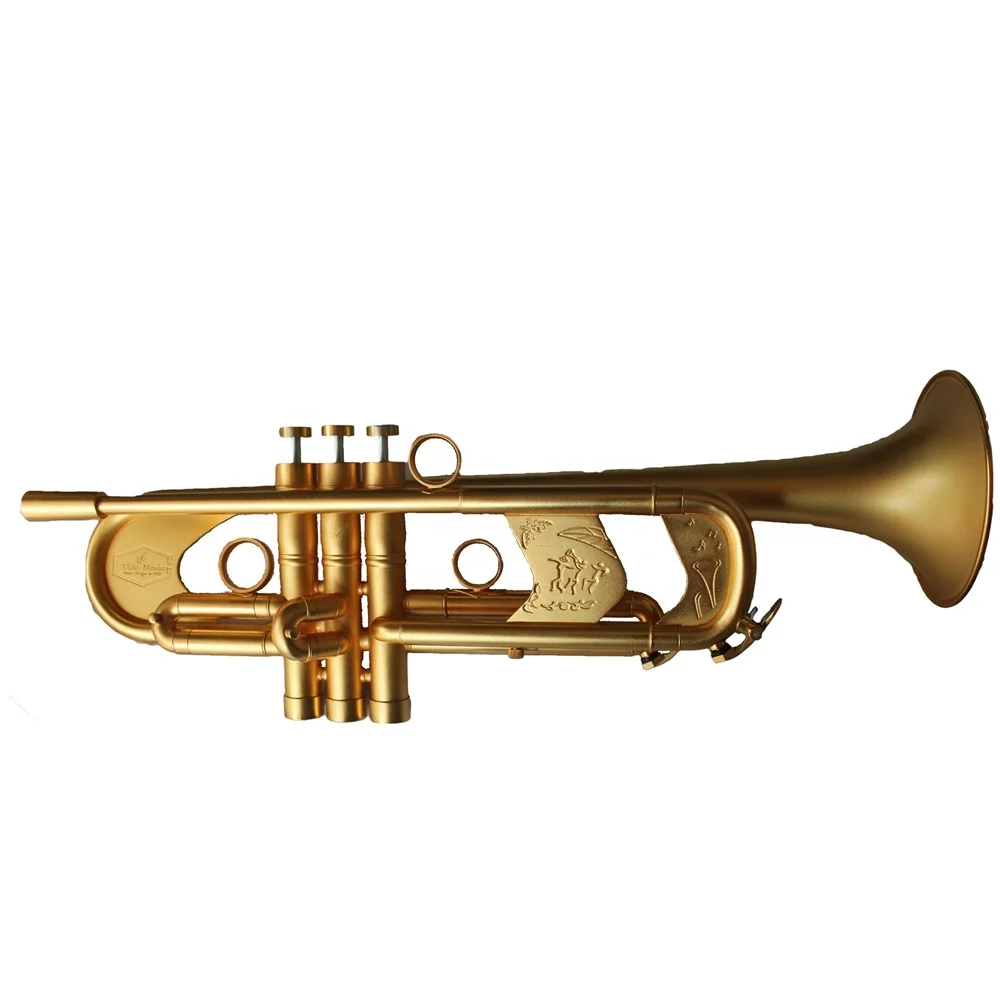 Professional Grade  Dotted Gold  Super Heavy Trim Trumpet