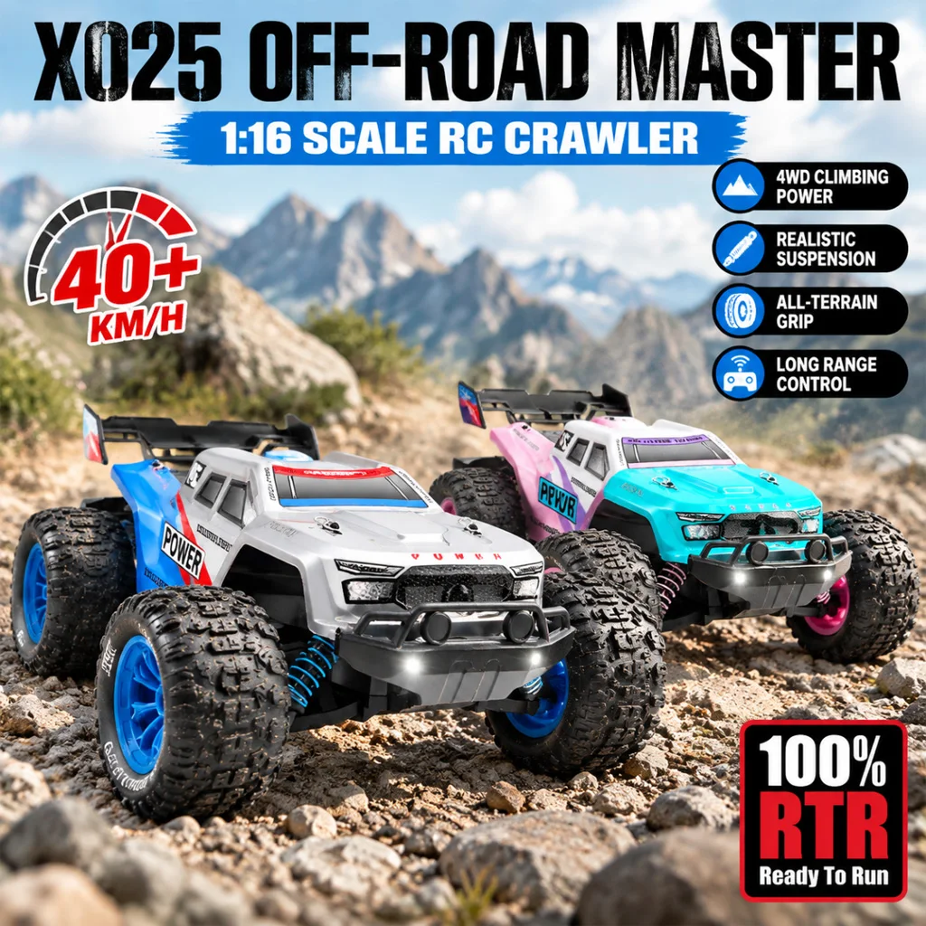 1:16 70KM/H 4WD Remote Control Car Off Road 4x4 RC Car High Speed Buggy Truck Super Brushless Fast Drift Racing Toy Gift for Kid