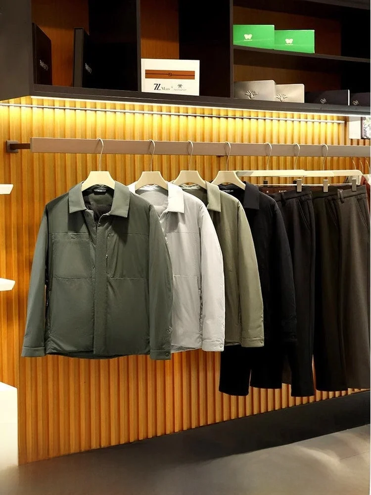 

Men's Lightweight Faionable down Jaet High Warmth Commuting Outdoor Busin Casual Nylon Fabric Regular Fit Zipper Closure