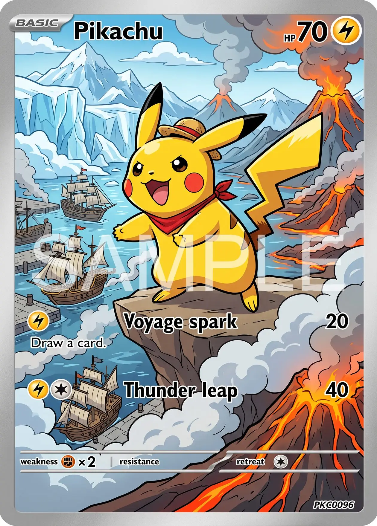 7Pcs PKM Cards PTCG Pirate Adventure Anime Style Gengar Charizard Greninja Rayquaza Tyranitar Umbreon Art Collection Cards PTCG