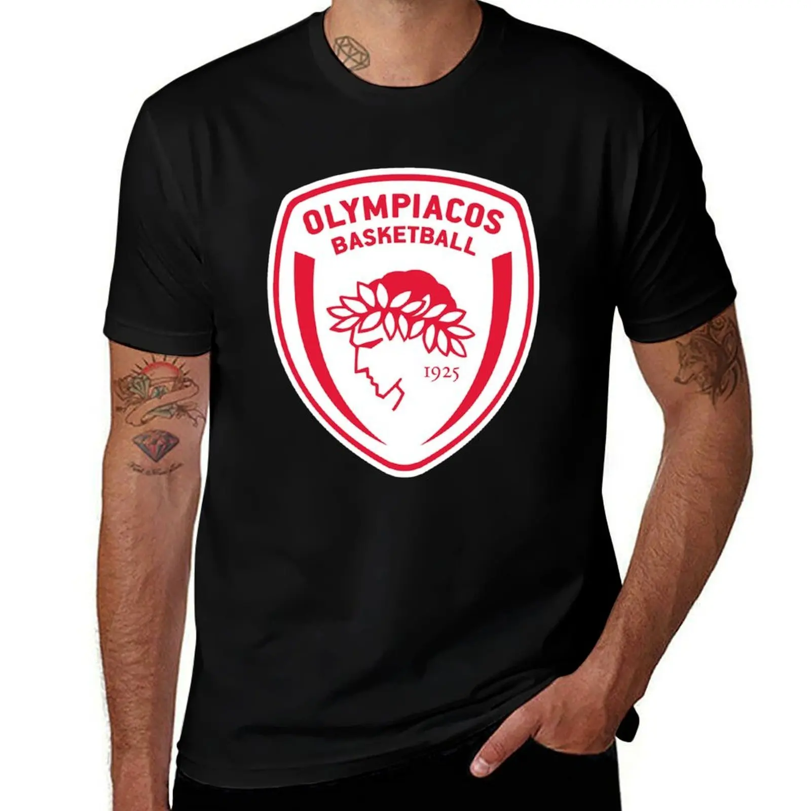 

olympiacos T-Shirt Durable Work Wear T-Shirt