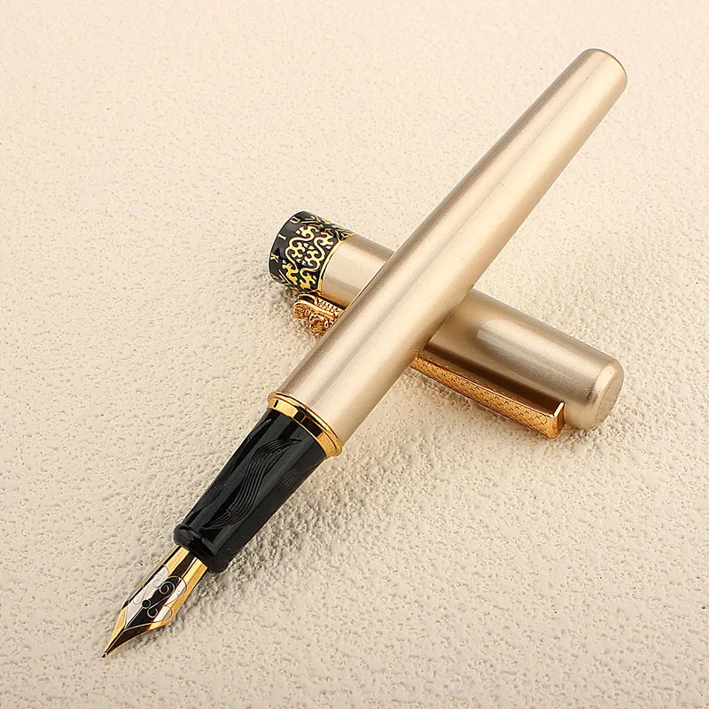 

Business 893 Dragon Clip Fountain Pen Xiangbin Gold Ink Pen F Nib Writing Pens Business Office School Stationery