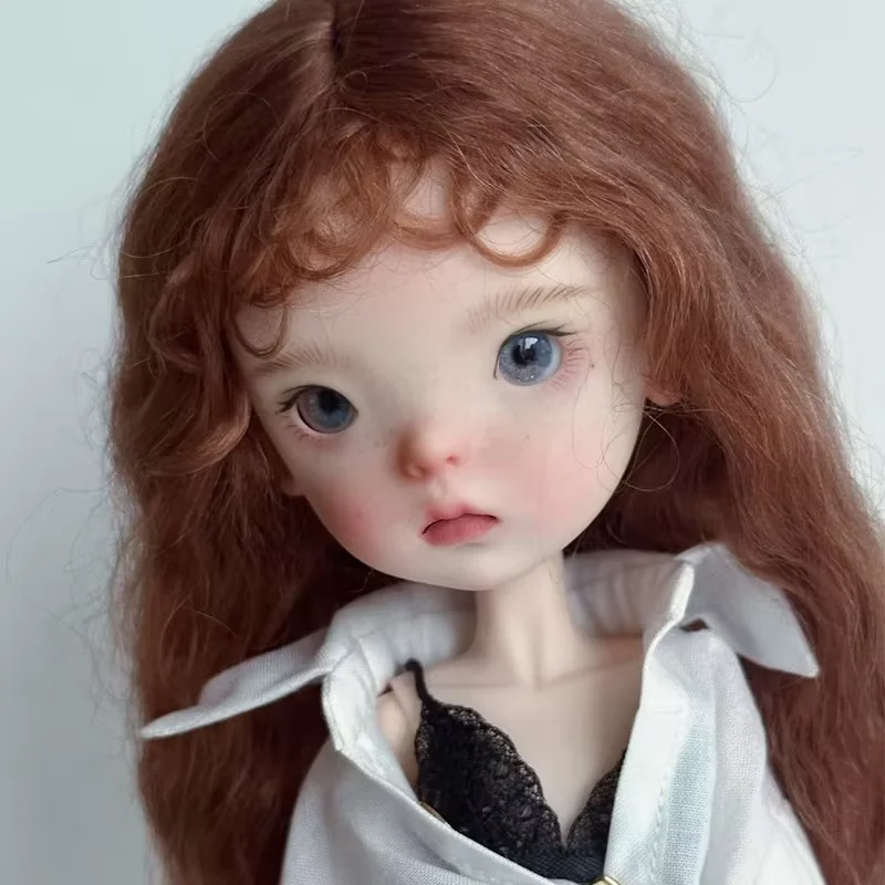 

Новая кукла SD BJD 1/6-landoudou Bean Girl, подарок, кукла из смолы, художественная модель, игрушка высокого качества, сделай сам, макияж, бесплатная доставка