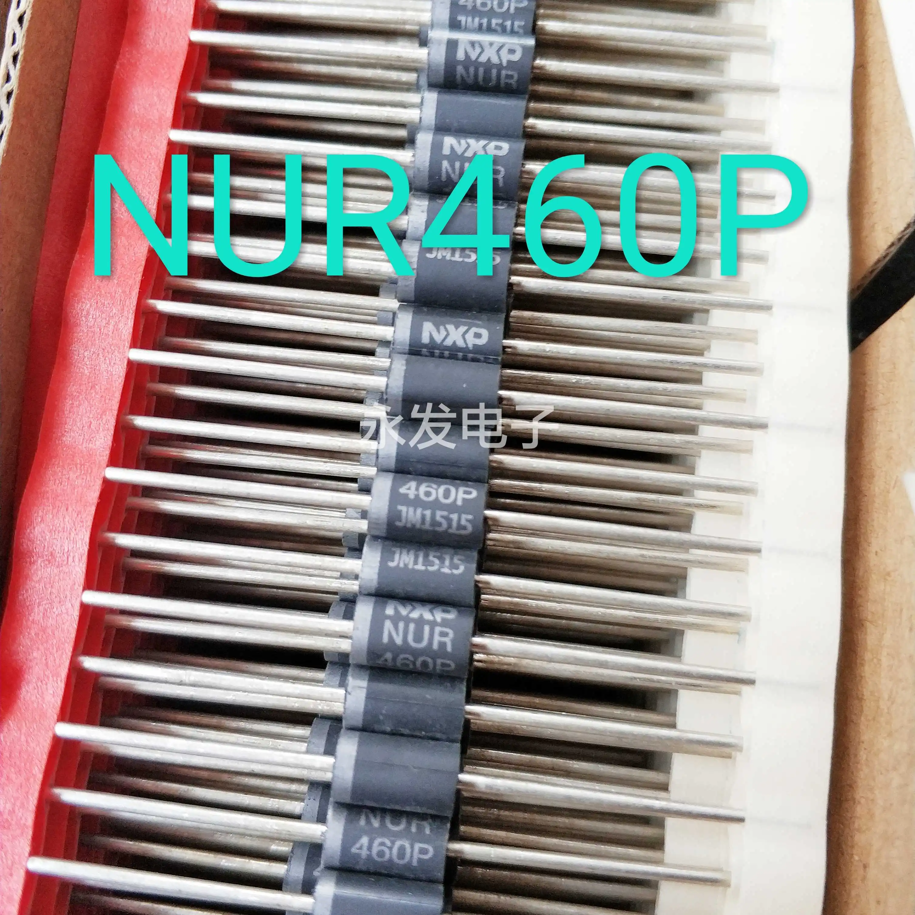 20pcs orginal new NUR460P NUR460 In-Line Ultra Fast Recovery Diode 4A600V DO-201AD