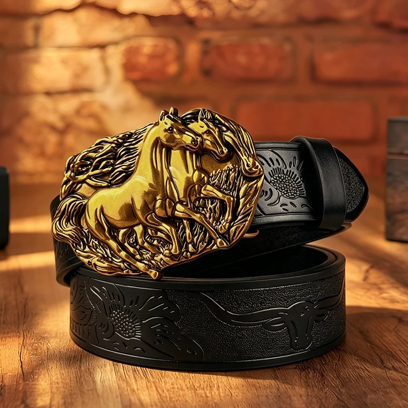 Golden Double Horse-Shaped All - огляд і ціна Street Fashion Events