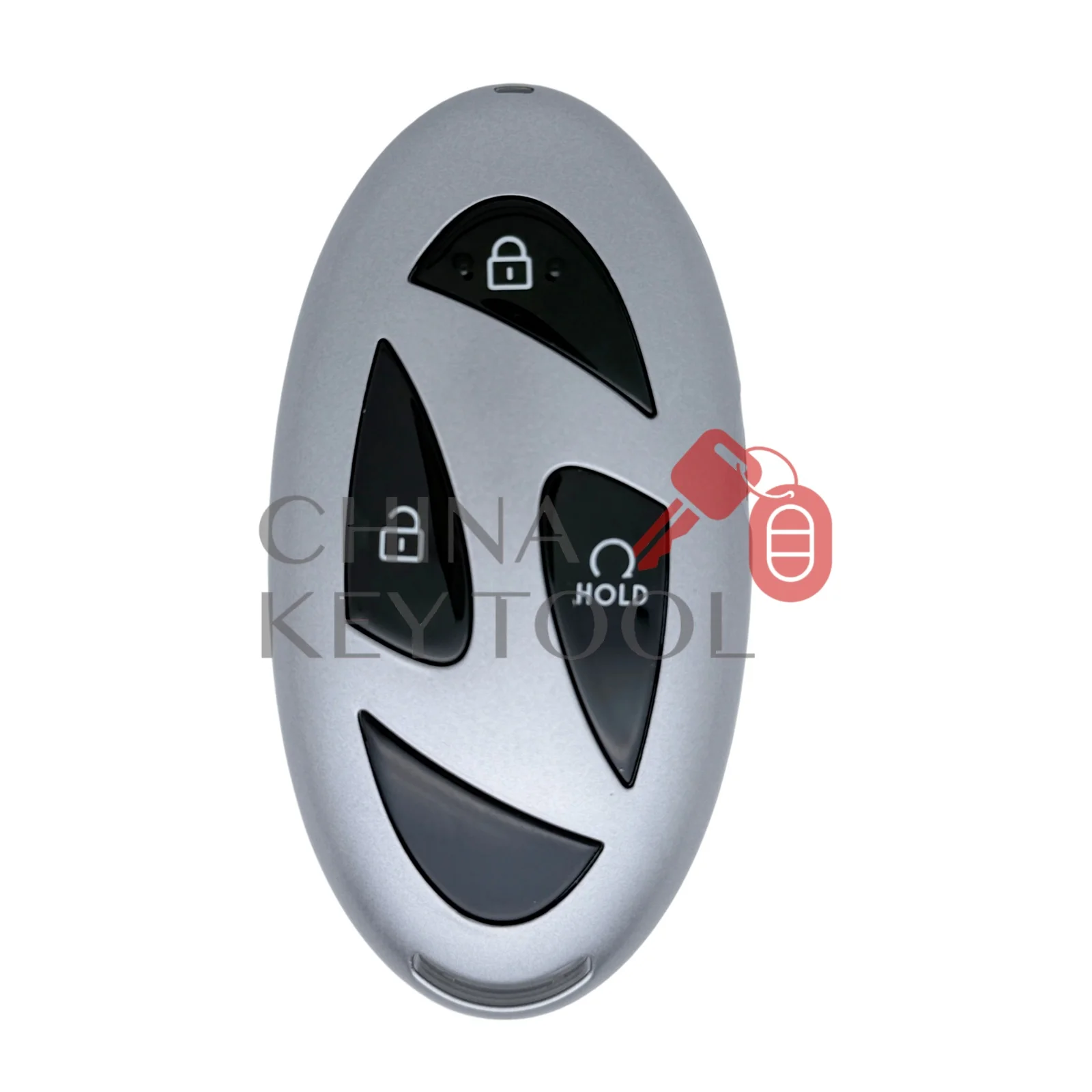 KEYDIY KD ZB72 ZB72-7 PCB Board with Key Shell For Hyundai New Type Smart Remote