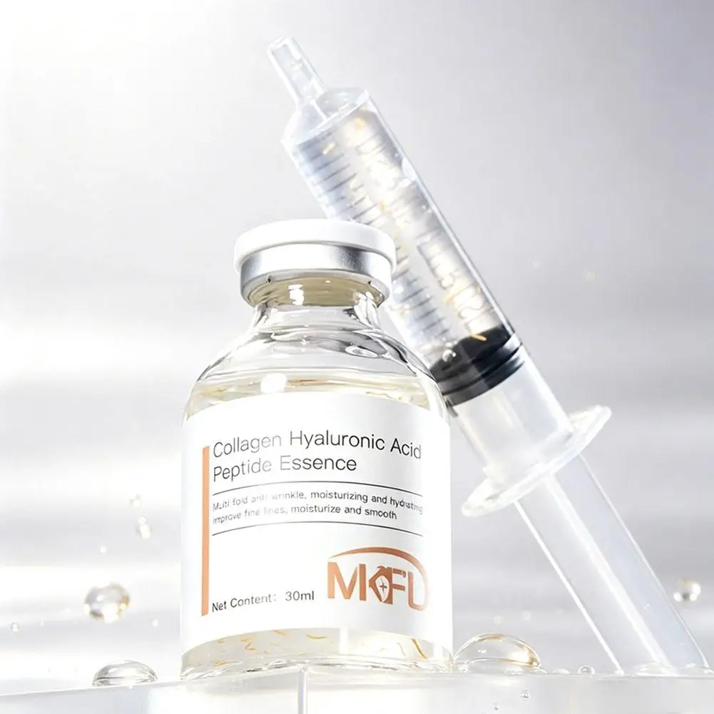 Collagen Hyaluronic Acid Peptide Essence Moisturizing Firming Intensive Lifting Elasticity Boost Plump Glowing Korean Skin Care