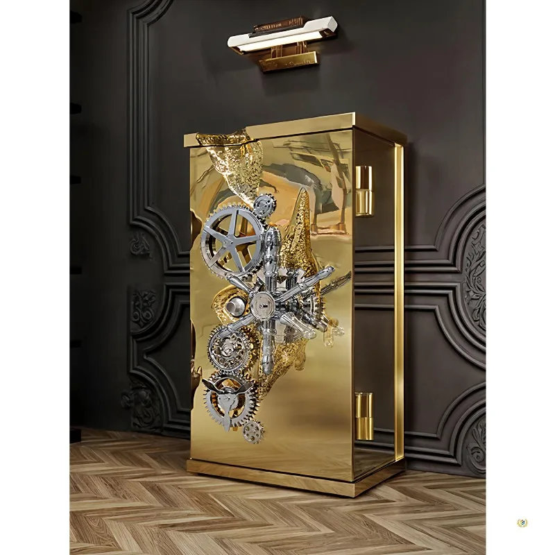 Household safe Villa mansion anti-theft small wine cabinet integrated safe