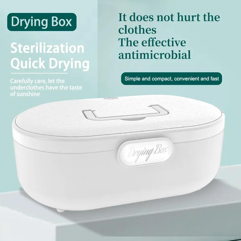 Caja de secado portátil para ropa interior, máquina de secado para viaje de negocios, Oficina familiar, dormitorio, esterilización