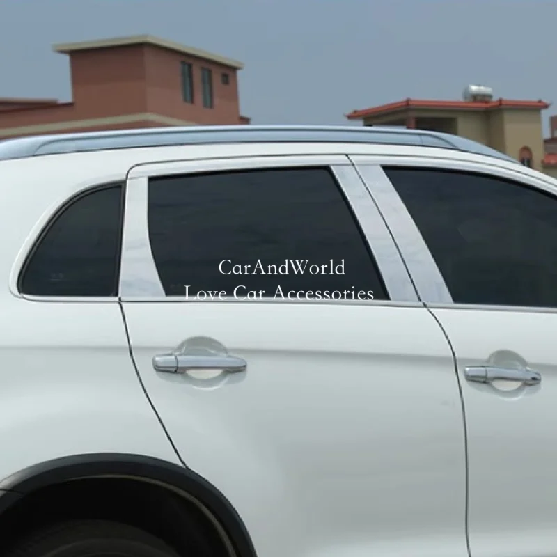 

Для Mitsubishi ASX RVR 2010-2022 Outlander Sport Автомобильный кузов, дверь, оконная рама, центральная средняя стойка B C, накладка на стойку, аксессуар