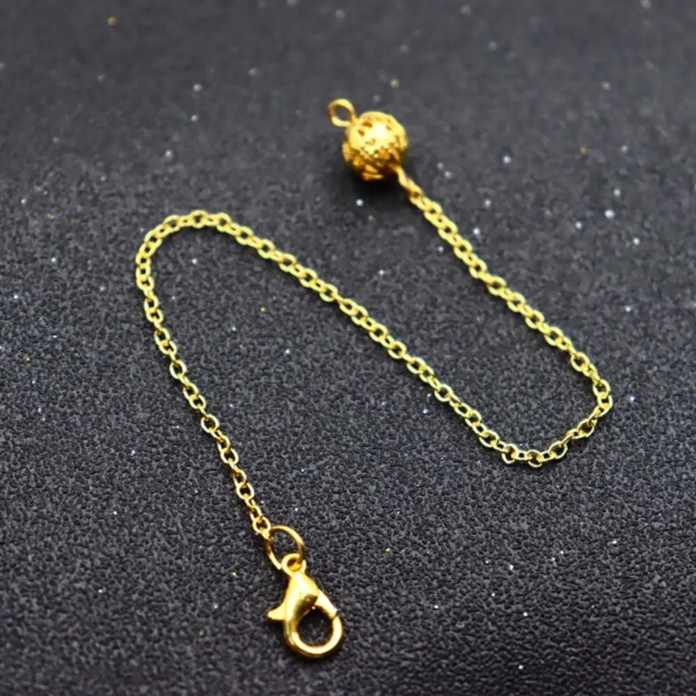 7 Chakra Bead Chakra Bead Chain Gold Color DIY Bead Pendulum Chain Silver Color Jewelry Findings Pendulum Pendant Accessories