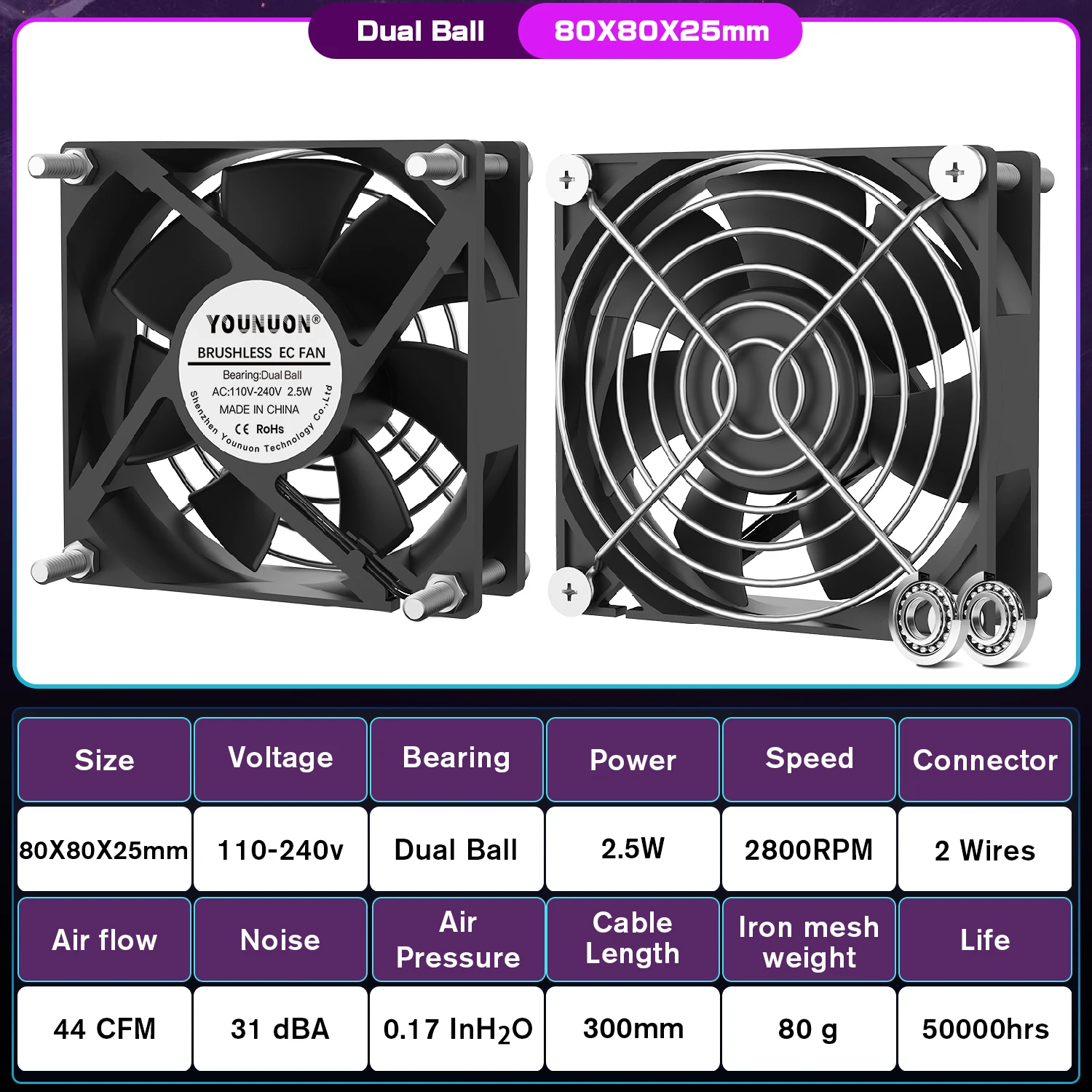 8025 Dual Ball