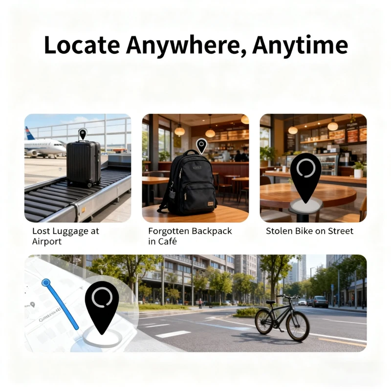 انفجارات Apple Find My App المضادة للسرقة بلوتوث GPS علامة مكافحة فقدان المقتفي تحديد المواقع الصوت معلومات تذكير زر إنذار #4