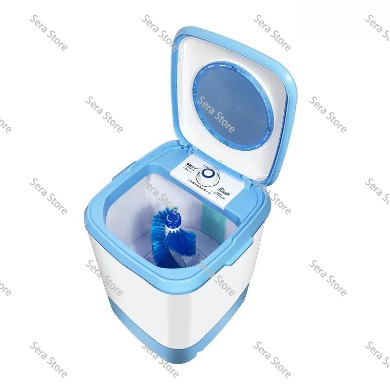 Laundry artifacts, shoe washing and laundry dual-purpose small all-in-one machine blue light bacteriostatic