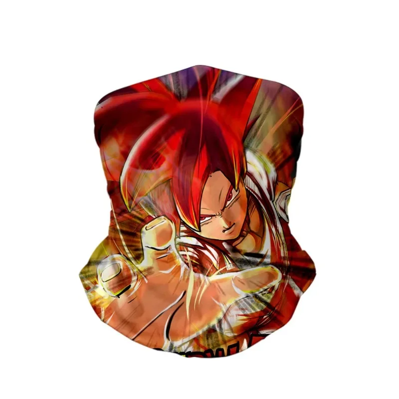 Anime Dragon Ball Cycling Scarves for Man Dust Mask Hiking Scarves Face Masks Sports Equipment Bicycle Accessories Windproof