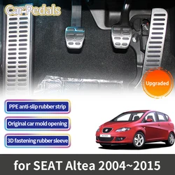 For SEAT Altea XL Freetrack 4 2004 2005 2006 2007 2008 2009 2010 2011 2012 2013 2014 2015 Car Pedals Brake Non-slip Pedal Parts